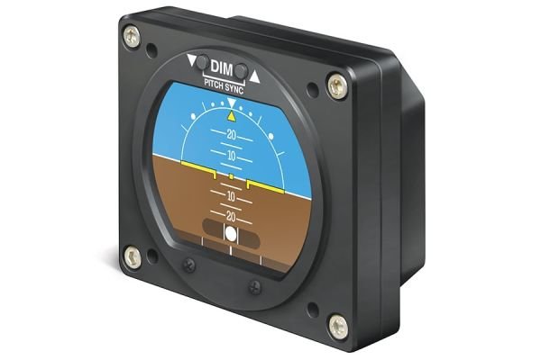 2″ Lighted Digital Electric Horizon Gyro, 9-32 volt, TSO