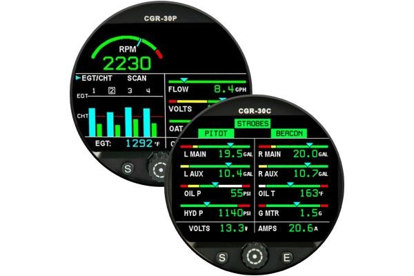 CGR-30P & CGR-30C Primary 4-Cylinder Engine Monitor Combo