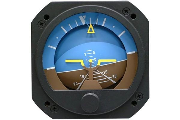 RC ALLen 22-Series Vacuum Horizon Gyro, with Warning Flag, TSO