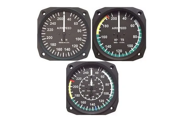 Airspeed, 3 1/8″ 40-240 Knots, TSO