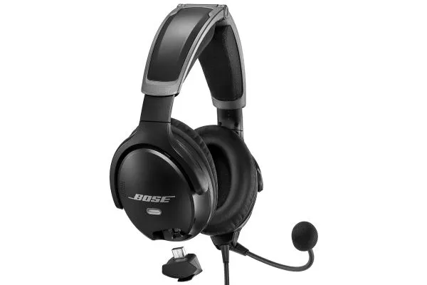 Bose® ProFlight Series 2 Aviation Bluetooth Headset, LEMO 6-pin, Aircraft Power