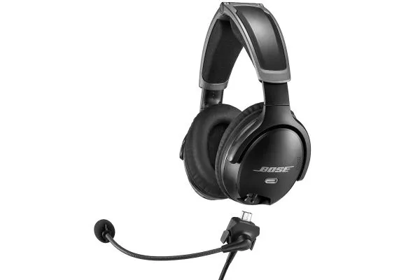 Bose® ProFlight Series 2 Aviation Bluetooth Headset, LEMO 6-pin, Aircraft Power