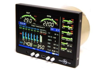 Engine Data Monitor 900 System, 4 Cylinder Complete Primary Package, L/R 2 tank, Experimental