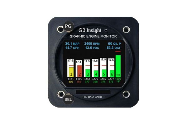 3 1/8″ GEM G4 Engine Monitor 4-Cyl Twin Turbo