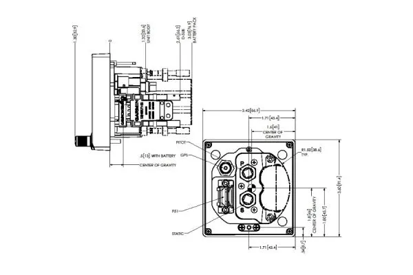 G5 Electronic Flight Instrument DG/HSI Kit with LPM for Certified Aircraft