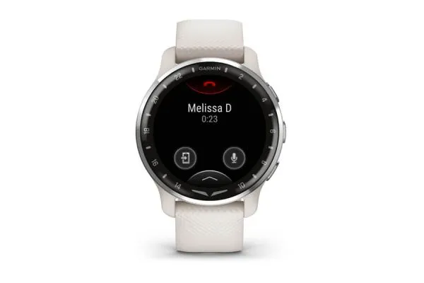 Garmin D2 Air X10 Aviator Smartwatch, Black Silicone