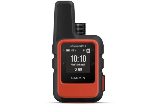 Garmin inReach Mini 2 Satellite Communicator with GPS, Flame Red