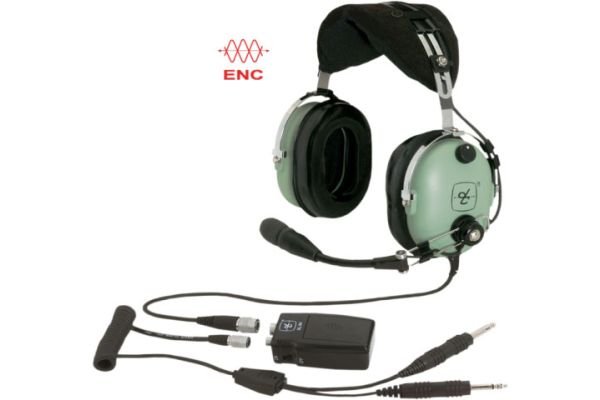 H10-13HXP Helicopter Electronic Noise Canceling Headset, Battery Powered