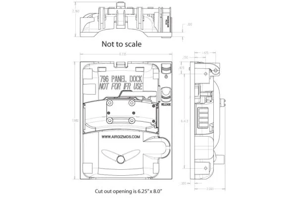 Panel Dock, Garmin AERA 795/796