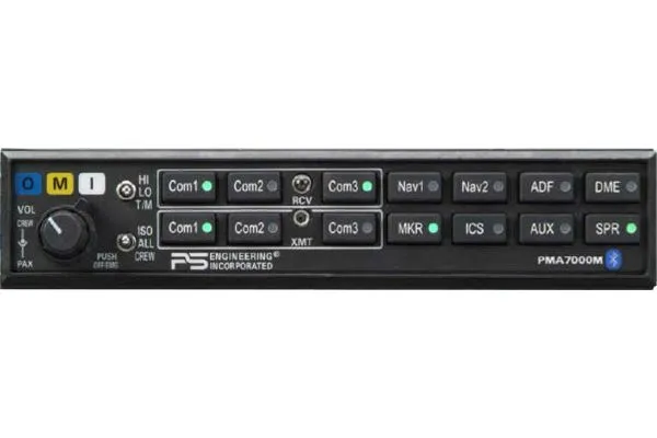 PMA7000M Audio Selector Panel, with 6-place Intercom, Bluetooth & Marker, TSO