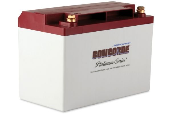 Concorde RG-35A XC Recombinant Gas Sealed Lead Acid Battery, 12V