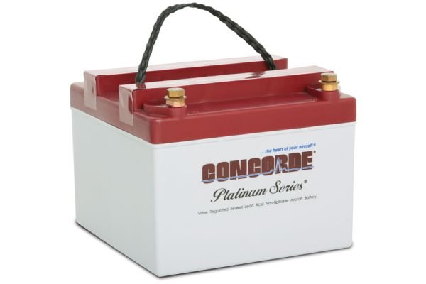 Concorde RG-24-16 Recombinant Gas Sealed Lead Acid Battery, 24V