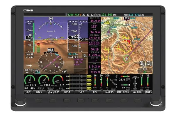 HDX Touch Display, with Mapping SoftwareSV-HDX1200 12” SkyView