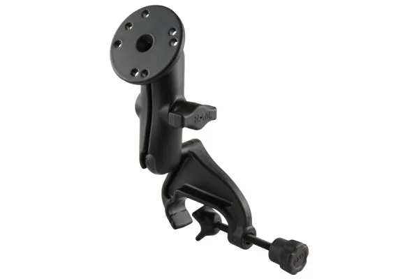 Yoke Mount, Double Socket Arm, 2 1/2″ Dia, Round Base